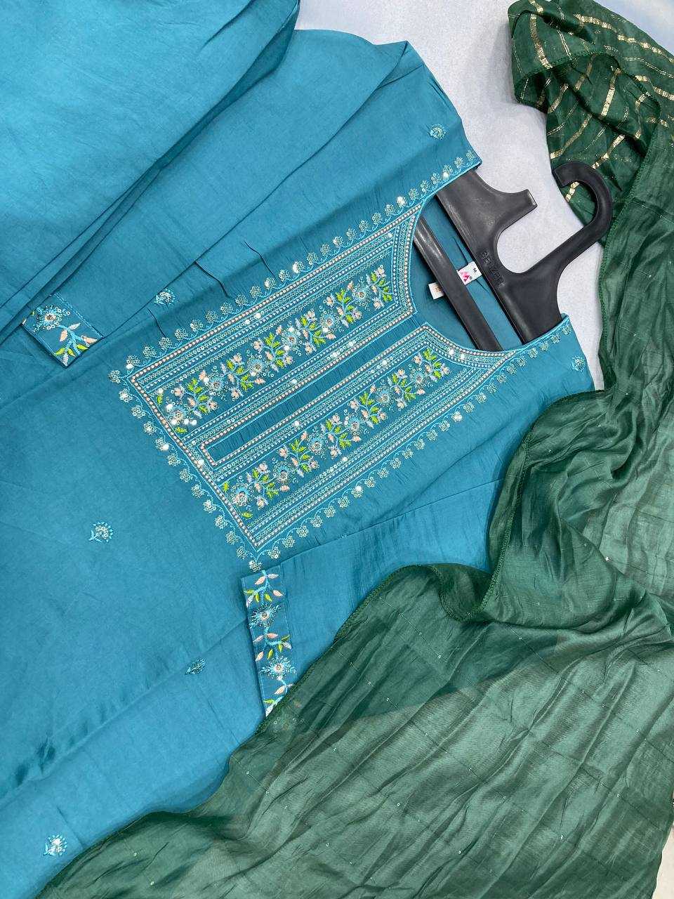 YNF MUSLIN SILK RIN188 Campa SUITS & DRESSES WHOLESALE EMBROIDERED LADIES SILK PARTY WEAR LONG KURTIS SUITS MANUFACTURER