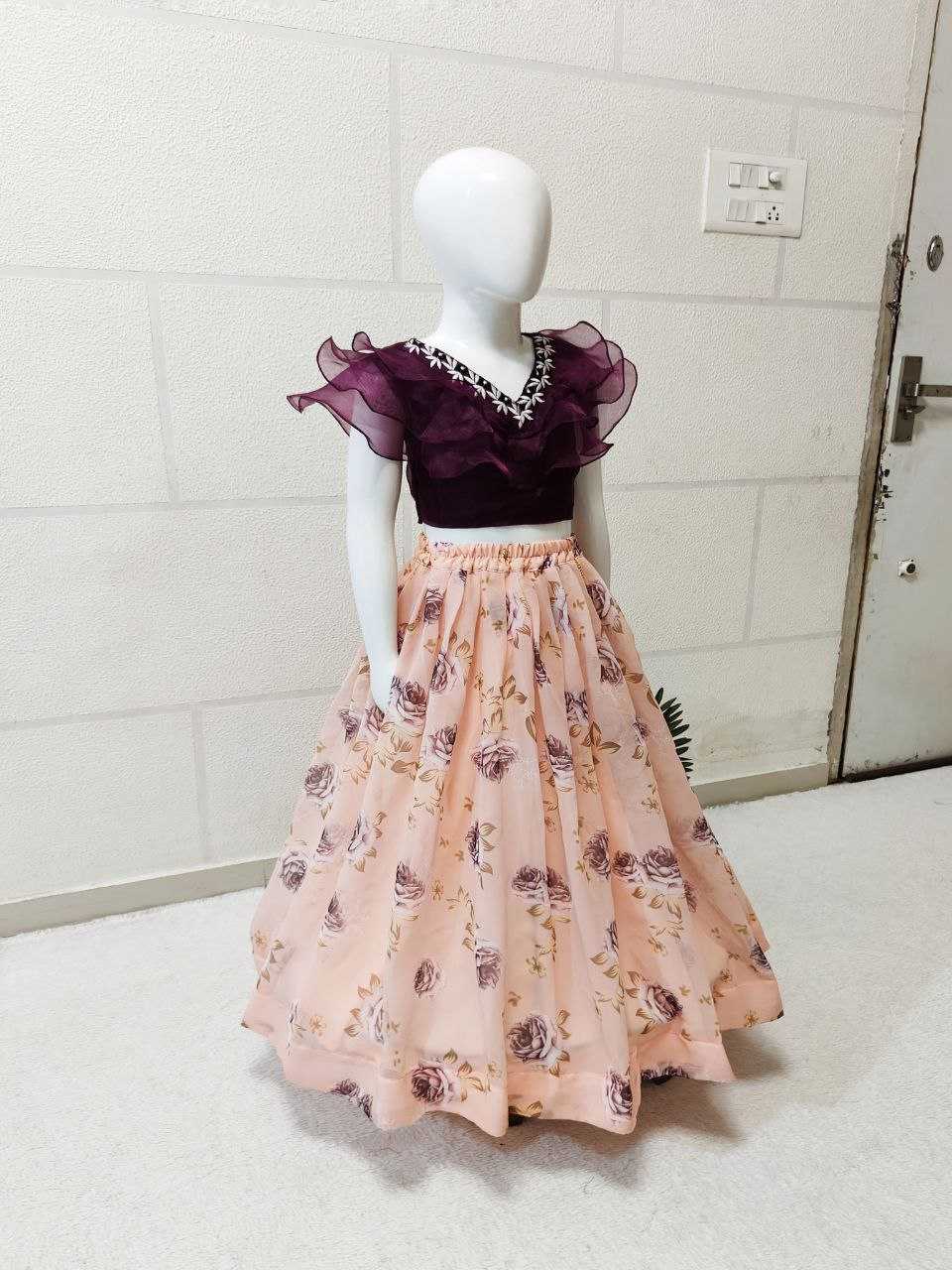 YNF ORGANZA KESH168 MNT16 KIDS WEAR WHOLESALE KIDS LEHENGA KIDS TRADITIONAL OUTFITS KIDS LEHENGA CHOLI KIDS WEDDINGS OUTFITS KIDS DIWALI CLOTHES MANUFACTURER