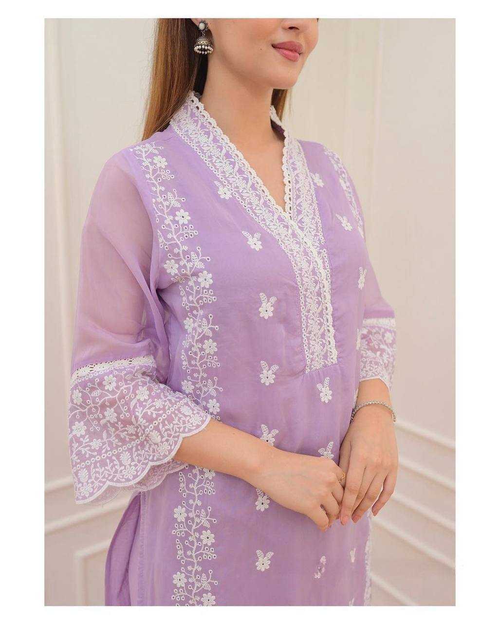 YNF ORGANZA KESH211 LDY21 SUITS & DREESES ISLAMIC CLOTHING WHOLESALE LADIES PAKISTANI EMBROIDERY LONG KURTIS SUITS MANUFACTURER