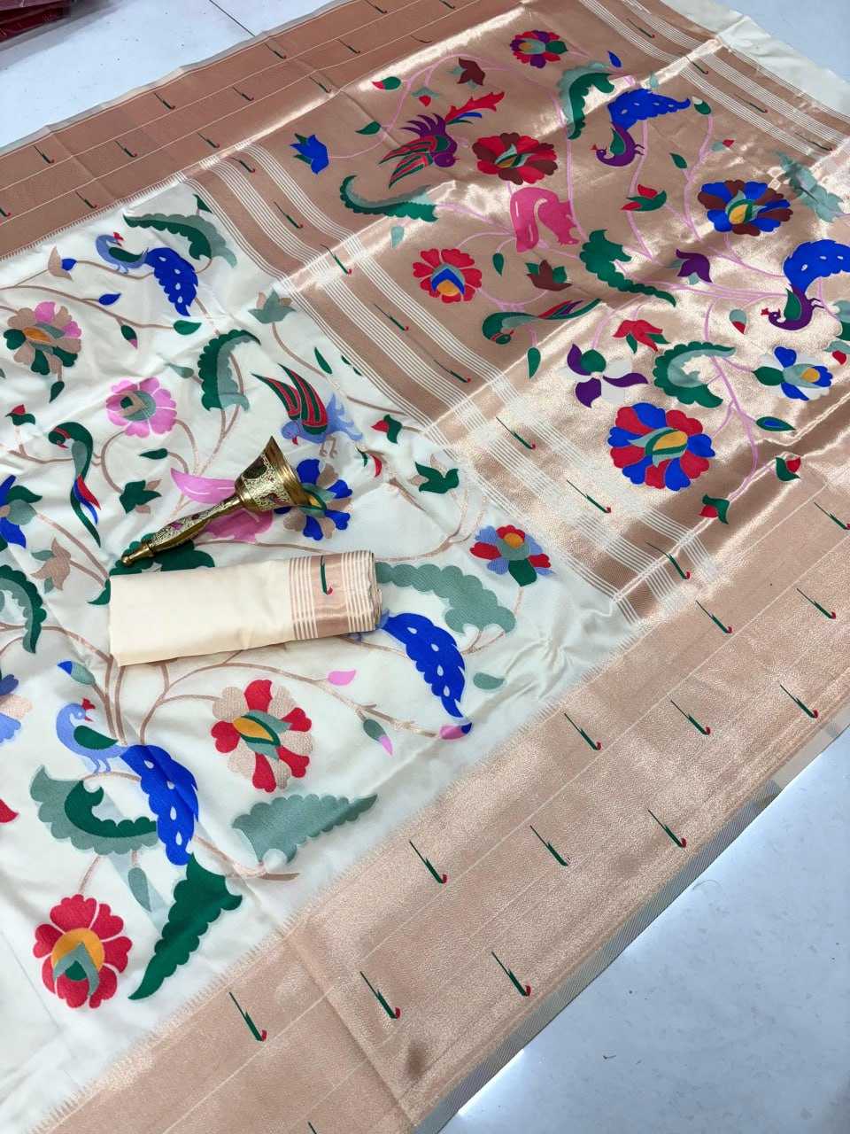 YNF PAITHANI SILK RIN193 APN20 SILK SAREES WHOLESALE PAITHANI SILK TRADITIONAL SOFT SILK PRINTED SILK SAREES MANUFACTURER