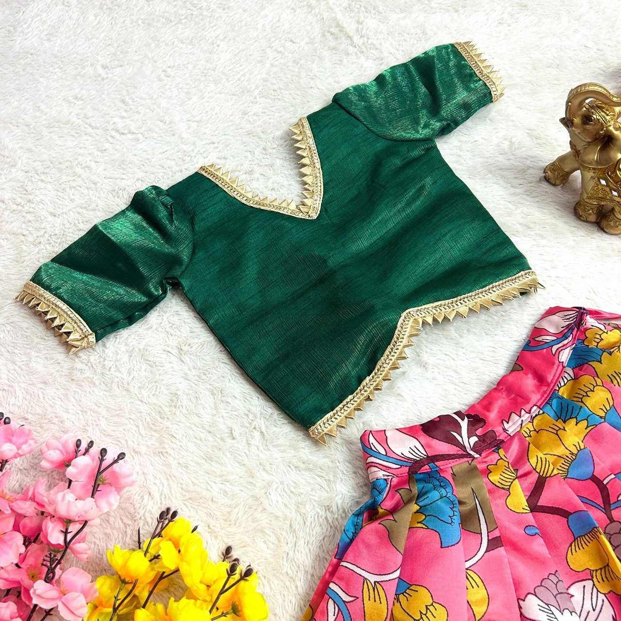 YNF SATIN KESH109 RRKT20 KIDS WEAR WHOLESALE KIDS LEHENGAS CHOLI MANUFACTURER