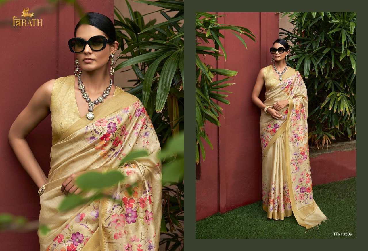 YNF ART SILK KESH113 Isha CLOTHING BRANDS WHOLESALE TRIRATH SAREES MANUFACTURER