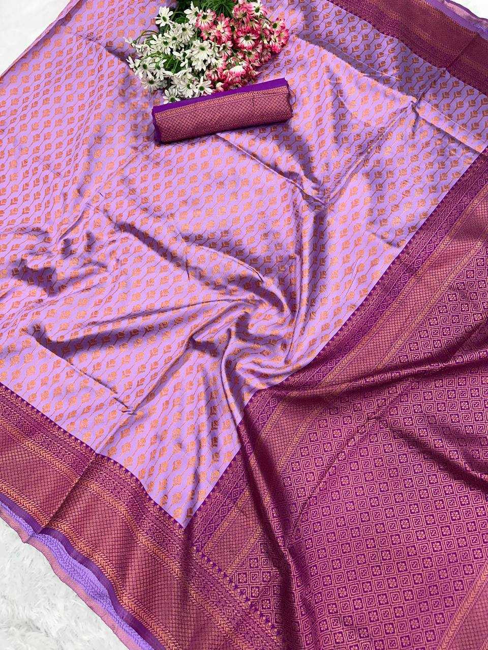 YNF BANARASI SOFT SILK RIN179 668 SILK SAREES WHOLESALE BANARASI SILK KERALA KASAVU ZARI BORDER SILK SAREES MANUFACTURER