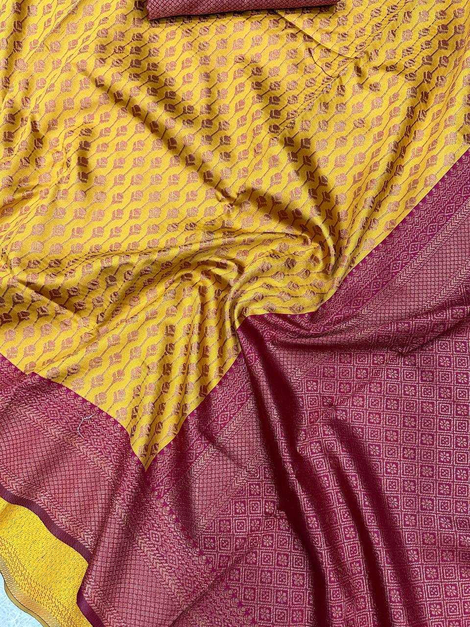 YNF BANARASI SOFT SILK RIN179 668 SILK SAREES WHOLESALE BANARASI SILK KERALA KASAVU ZARI BORDER SILK SAREES MANUFACTURER