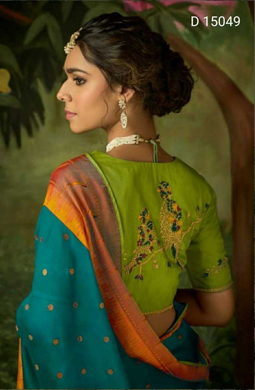 YNF BRASSO SILK KIMORA KESH235 Meera Vol 3 CLOTHING BRANDS WHOLESALE SAREES MANUFACTURER