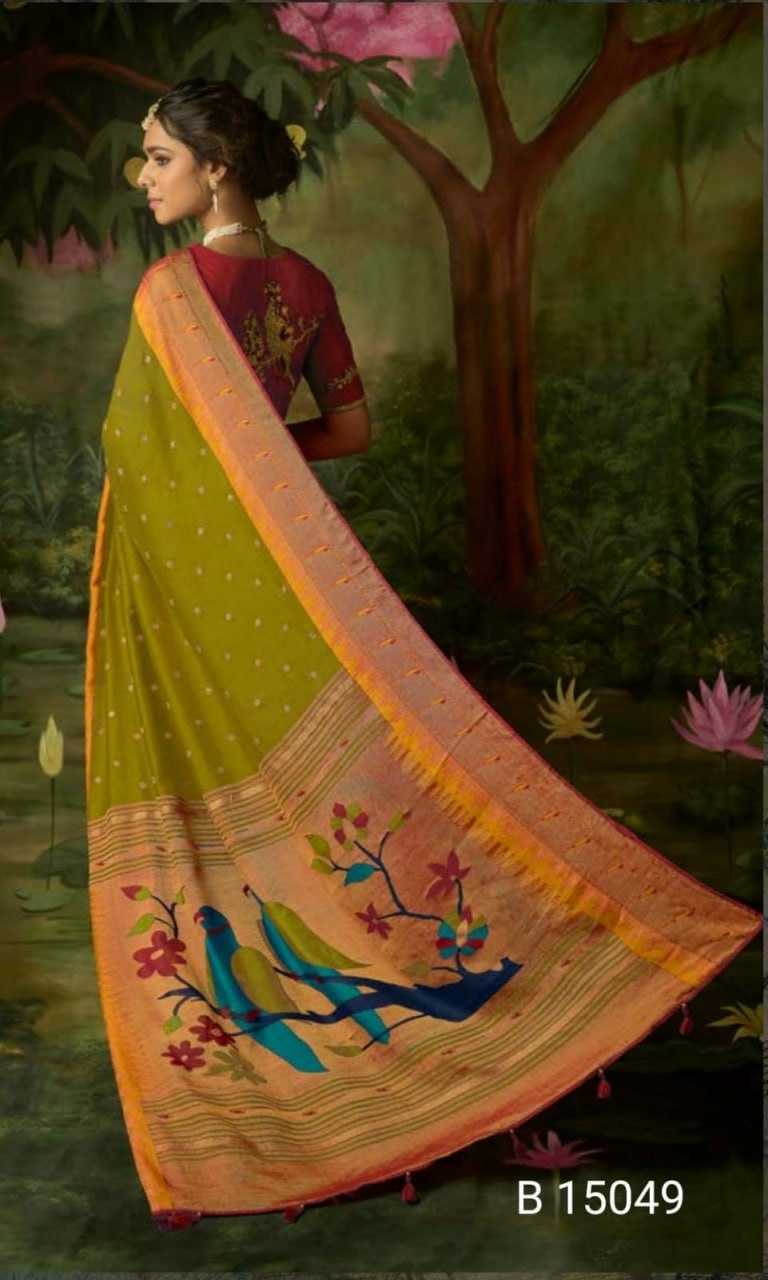YNF BRASSO SILK KIMORA KESH235 Meera Vol 3 CLOTHING BRANDS WHOLESALE SAREES MANUFACTURER
