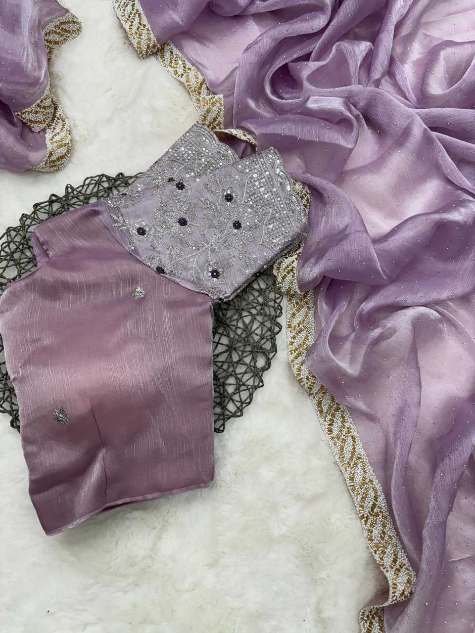 YNF BURBERY SILK KESH221 PTF02 SAREES WHOLESALE PARTY WEAR SILK SEQUINS WORK SAREES MANUFACTURER