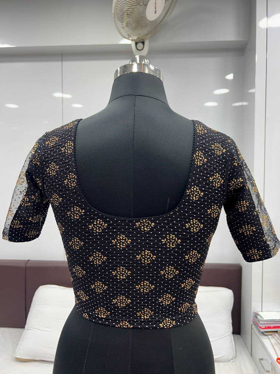 YNF CRUSH KESH231 DRISHTI READYMADE BLOUSE WHOLESALE PRINTED STRETCHABLE BLOUSE MANUFACTURER