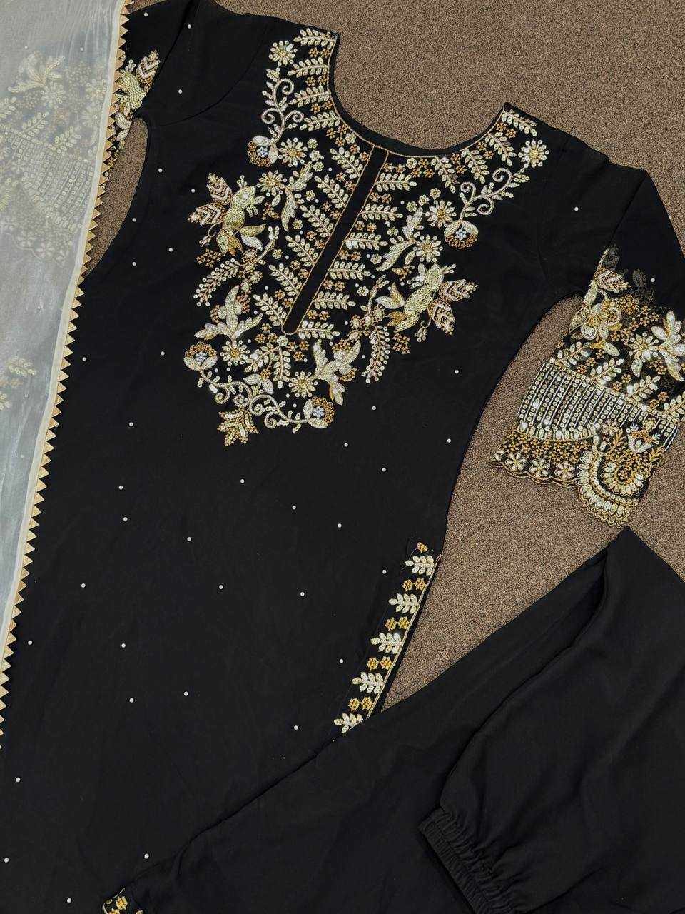 YNF GEORGETTE KESH228 525 SUITS & DRESSES ISLAMIC CLOTHING WHOLESALE PAKISTANI LADIES SILK LONG KURTIS SUITS MANUFACTURER