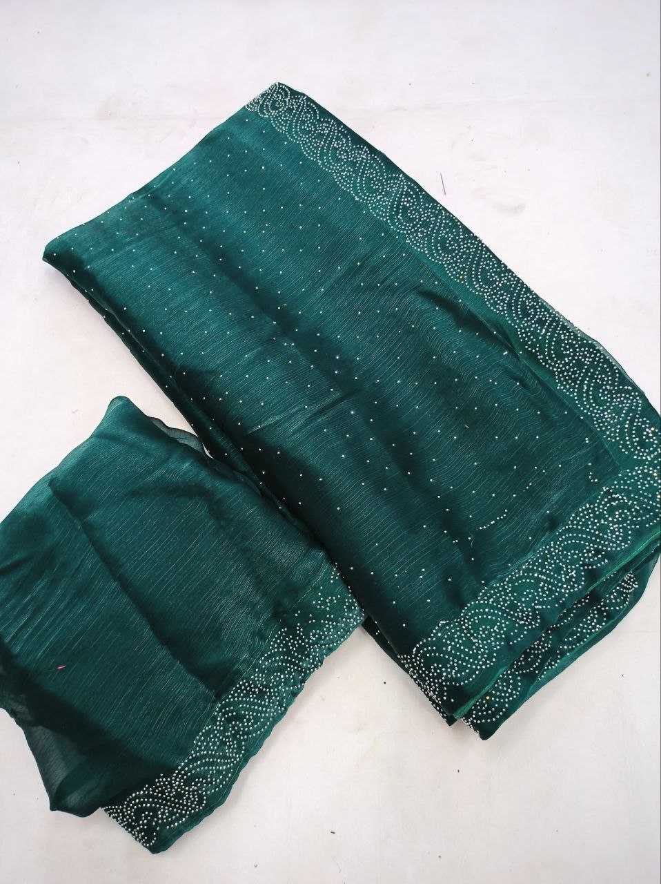 YNF JIMMY CHOO KESH188 9119 SAREES WHOLESALE JIMMY CHOO FANCY CUTWORK SWAROVSHI SAREES MANUFACTURER