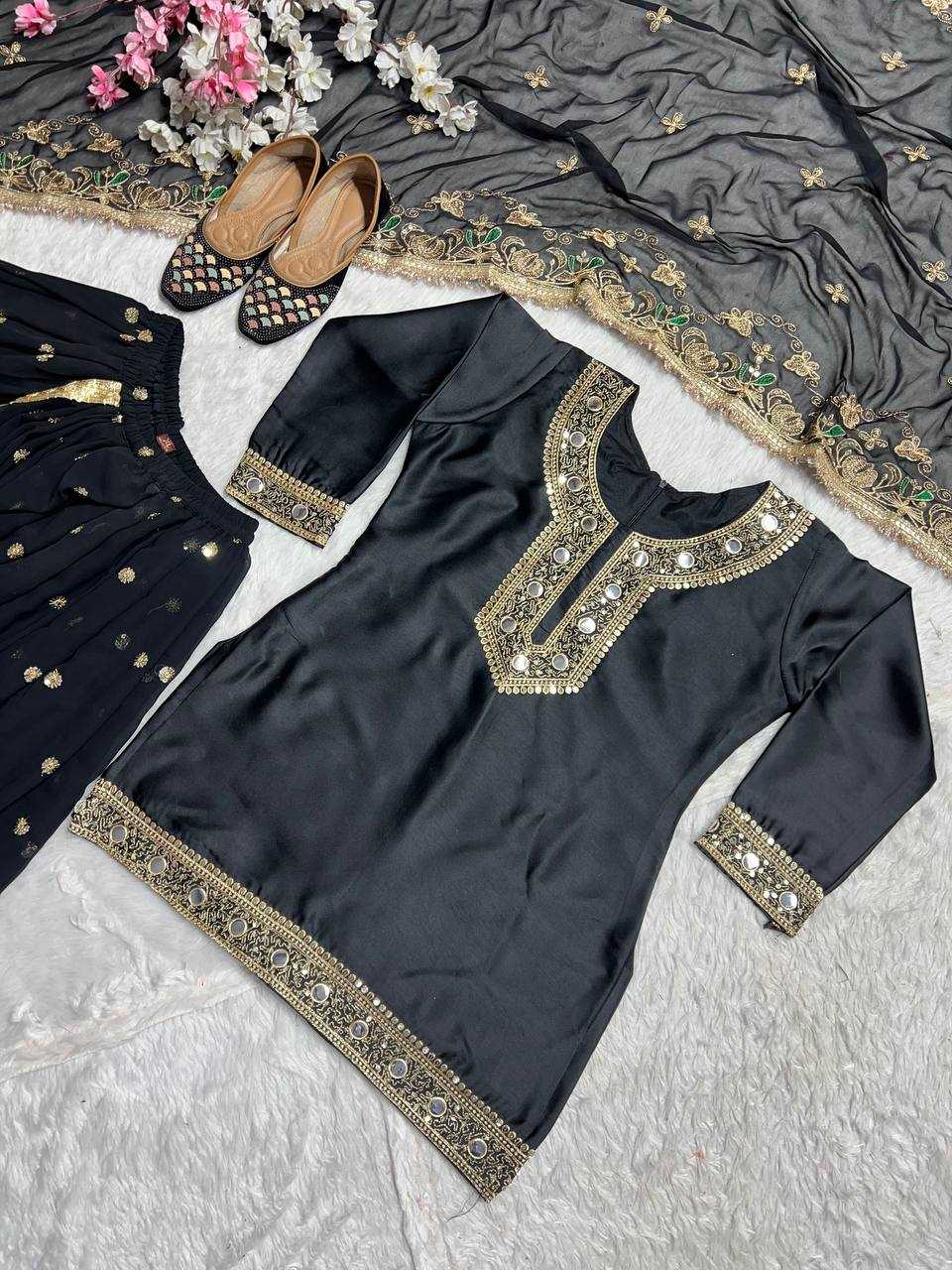 YNF MALAI SILK KESH145 3023 SUITS & DRESSES WHOLESALE DHOTI SALWAR EMBROIDERY GEORGETTE SUITS MANUFACTURER