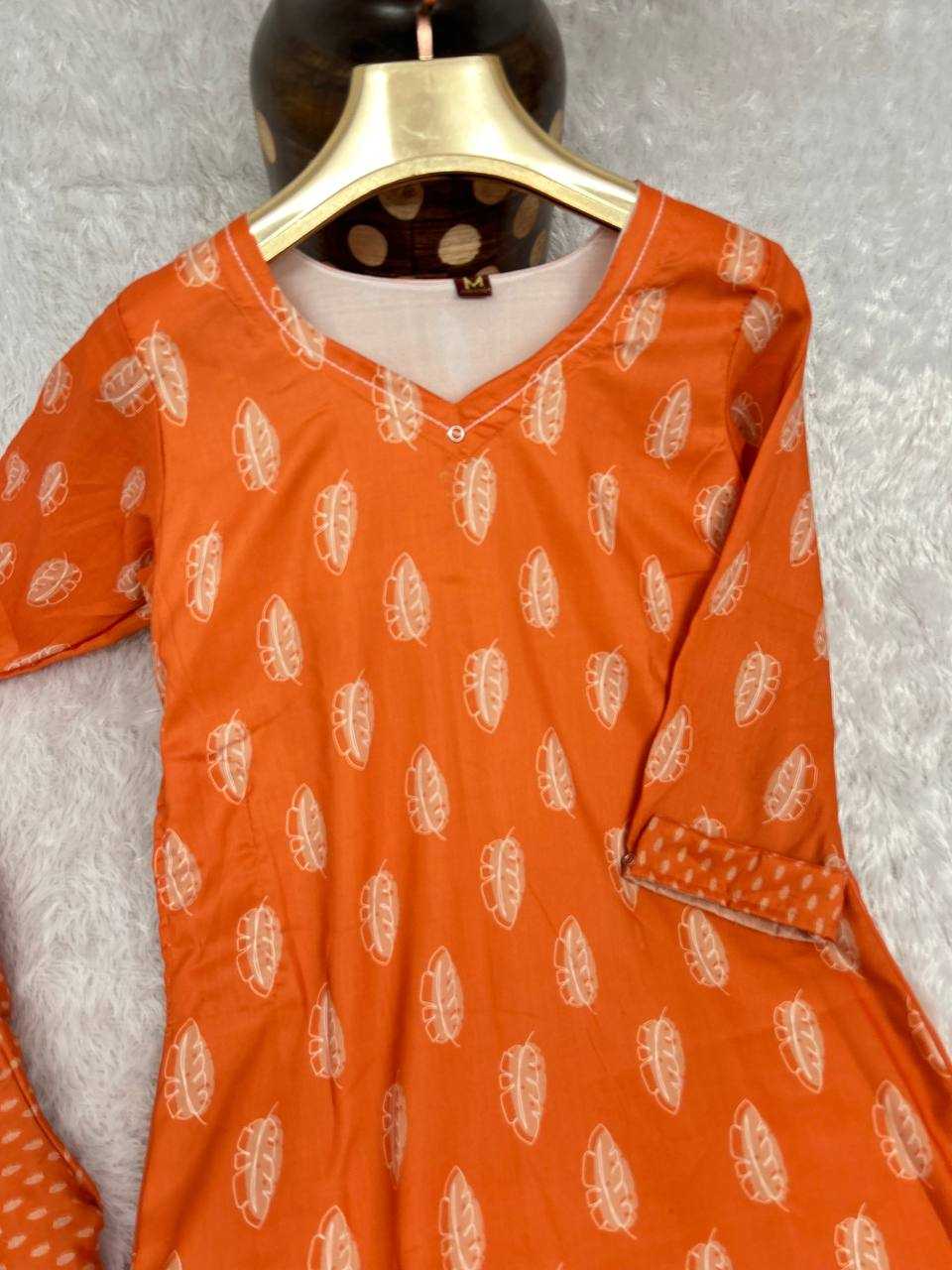 YNF MUSLIN KESH164 G64 KURTIS WHOLESALE LONG PRINTED KURTI WITH BOTTOM V-NECK LONG KURTIS MANUFACTURER