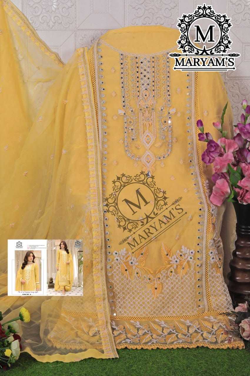 YNF ORGANZA RIN129 1824 SUITS & DRESSES WHOLESALE EMBROIDERY SEMI STITCHED LADIES LONG KURTI SUITS MANUFACTURE