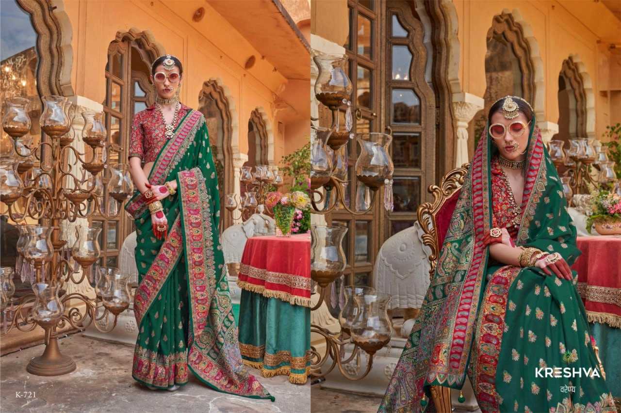 YNF PURE SILK KESH113 PADMAKAMAL CLOTHING BRANDS WHOLESALE KRESHVA SAREES MANUFACTURER