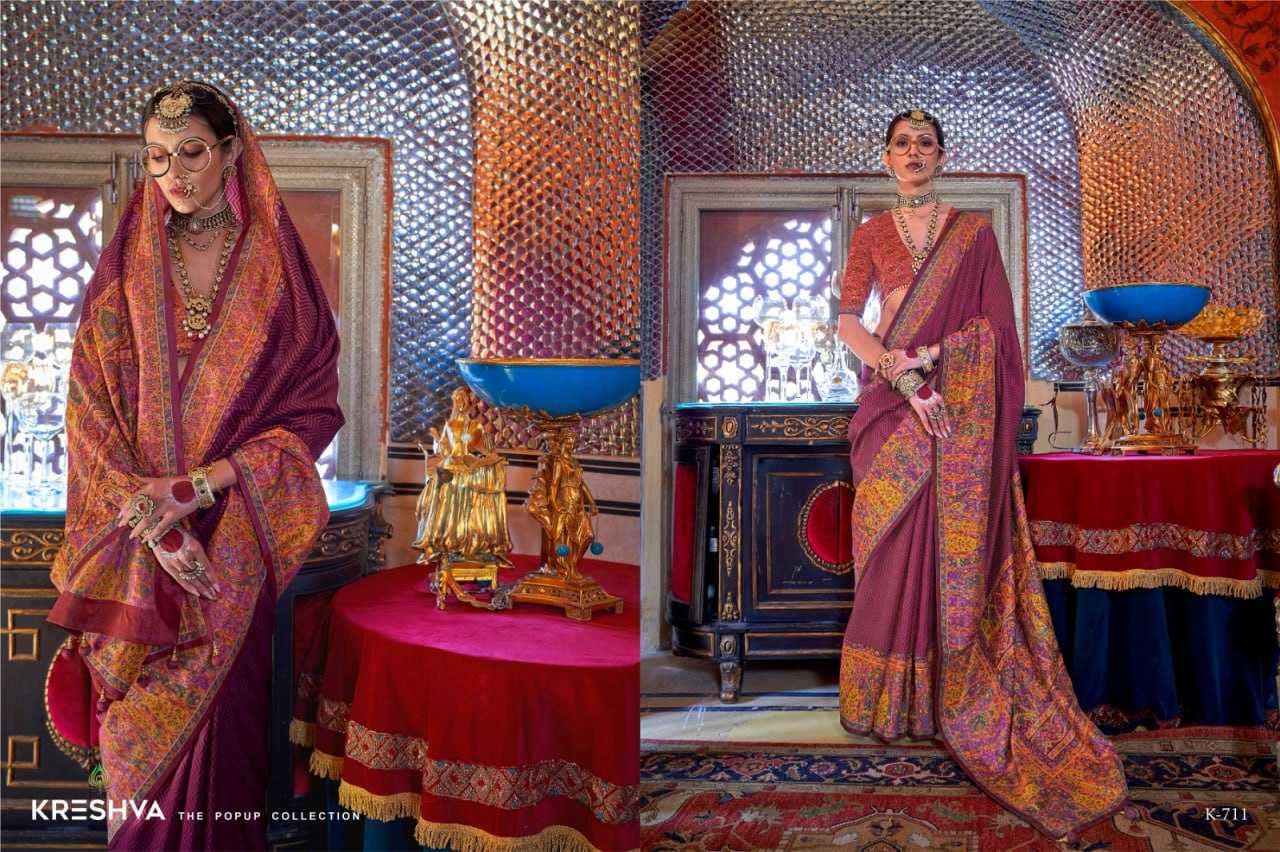 YNF PURE SILK KESH113 PADMASHREE CLOTHING BRANDS WHOLESALE KRESHVA SAREES MANUFACTURER