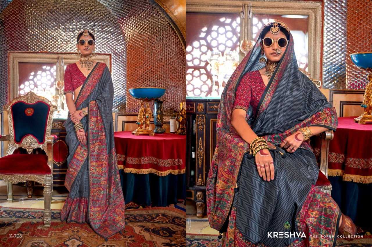 YNF PURE SILK KESH113 PADMASHREE CLOTHING BRANDS WHOLESALE KRESHVA SAREES MANUFACTURER