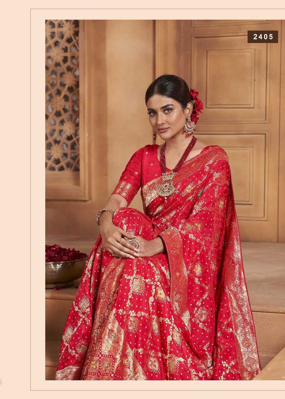 YNF SATIN SILK KESH235 BANARASI FUSION VOL 2 CLOTHING BRANDS WHOLESALE AV FASHION SAREES MANUFACTURER