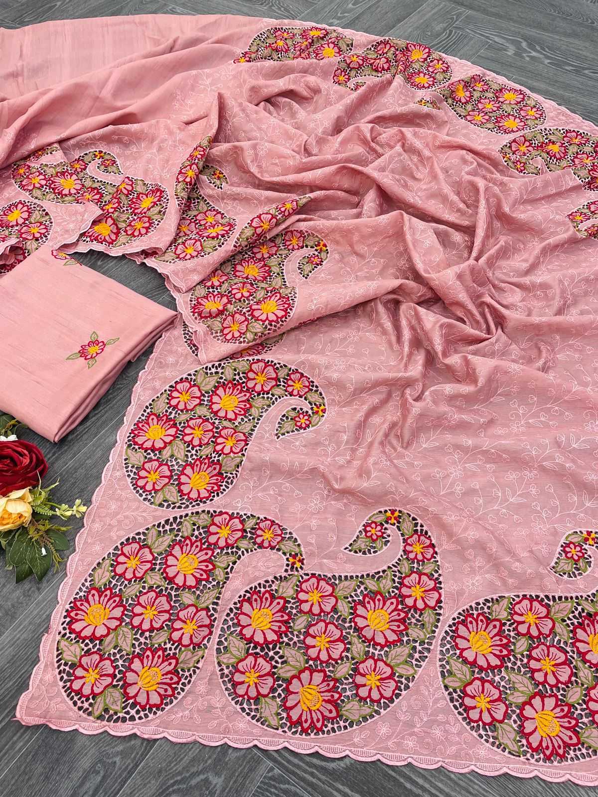 YNF SILK RIN164 RRS93 SAREES WHOLESALE DESIGNER SILK EMBROIDERED SILK GADWAL SILK SAREES MANUFACTURER