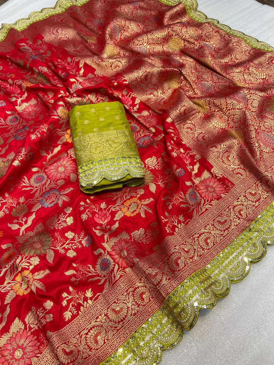 YNF SOFT DOLA KESH107 RNNC66 SILK SAREES WHOLESALE DOLA SILK PURE ZARI SILK EMBROIDERED SILK SAREES MANUFACTURER