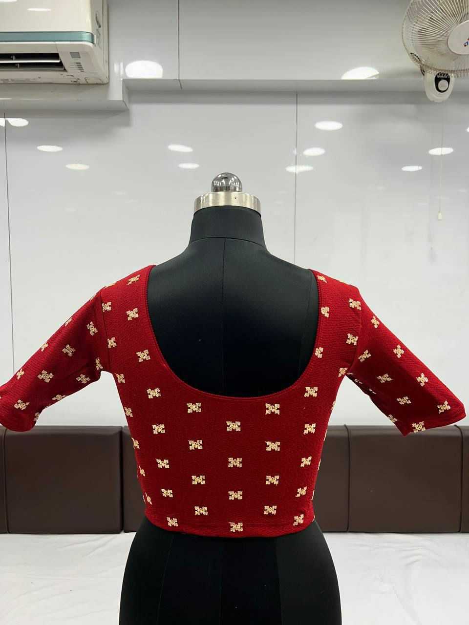 YNF TELESTAR KESH231 KANGANA READYMADE BLOUSE WHOLESALE STRETCHABLE EMBROIDERED FASHION BLOUSE MANUFACTURER