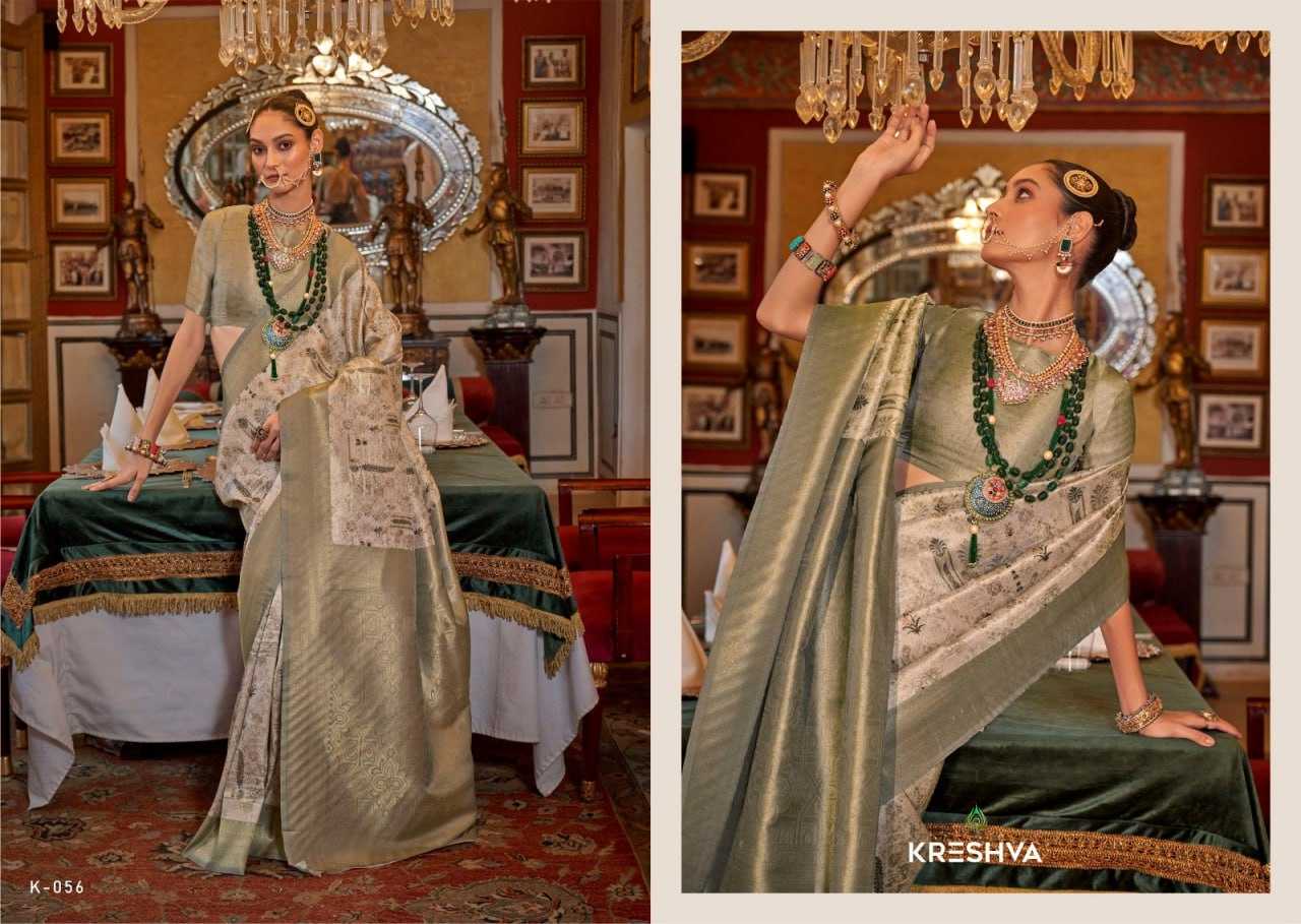 YNF TUSSAR SILK KESH113 SAATVIK-3 CLOTHING BRANDS WHOLESALE KRESHVA SAREES MANUFACTURER