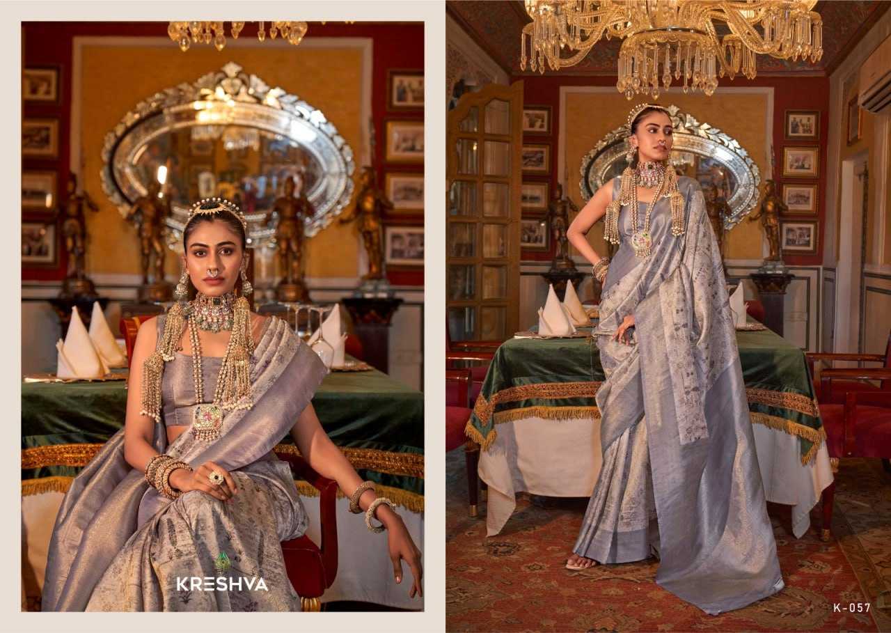 YNF TUSSAR SILK KESH113 SAATVIK-3 CLOTHING BRANDS WHOLESALE KRESHVA SAREES MANUFACTURER
