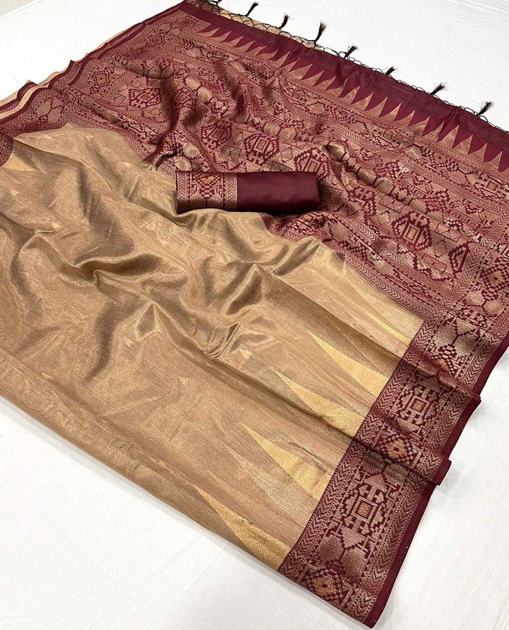 YNF TUSSAR SILK KESH235 393000 SERIES CLOTHING BRANDS WHOLESALE RAJ TEX SAREES MANUFACTURER