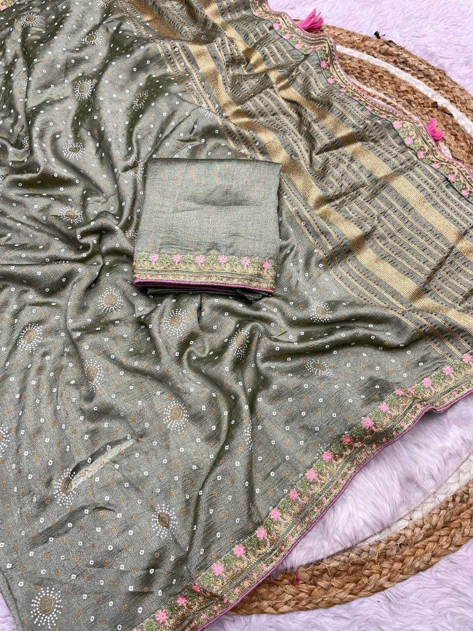 YNF VICHITRA SILK RIN143 467 SAREES WHOLESALE SILK EMBROIDERED ZARI SAREES MANUFACTURER