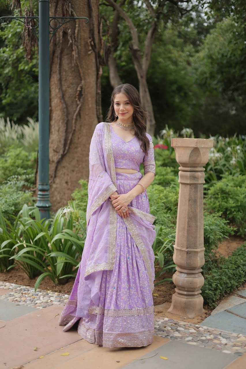 YNF VISCOSE KESH132 7124 LEHENGAS WHOLESALE NET FANCY WEDDING EMBROIDERED LEHENGAS MANUFACTURER