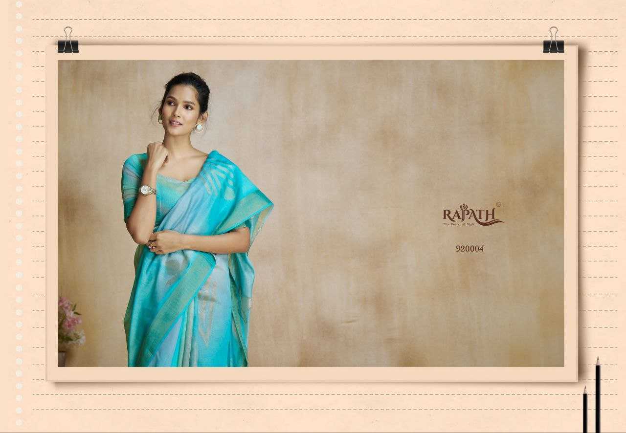 YNF ART SILK RAJPATH RIN195 Watermelon Silk CLOTHING BRANDS WHOLESALE SAREES MANUFACTURER