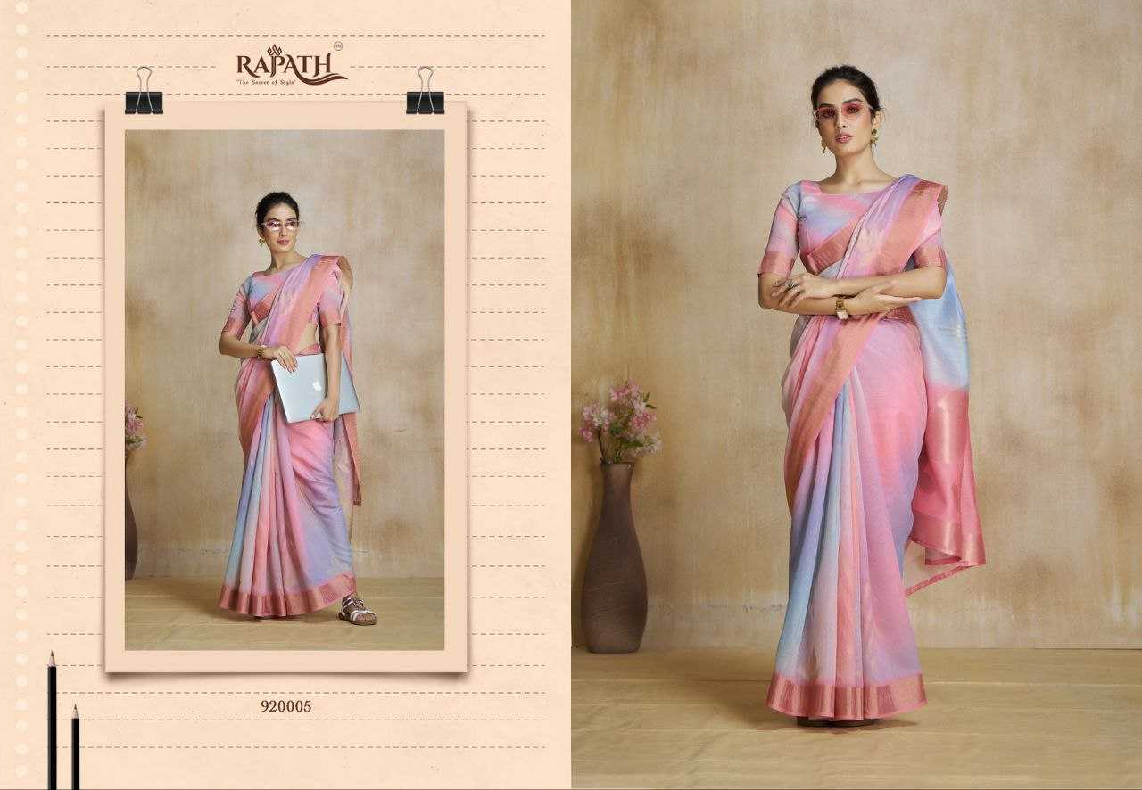YNF ART SILK RAJPATH RIN195 Watermelon Silk CLOTHING BRANDS WHOLESALE SAREES MANUFACTURER