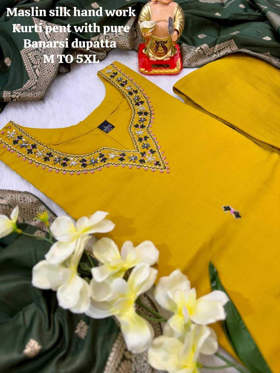 YNF BANARASI SOFT SILK KESH256 RNF11SUITS & DRESSES WHOLESALE DESIGNER KURTI WITH DUPATTA AND BOTTON LADIES SILK SUITS MANUFACTURE