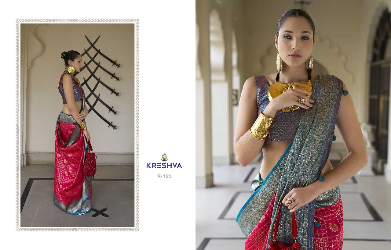 YNF BANARASIL SOFT SILK KRESHVA KESH235 RUPALI CLOTHING BRANDS WHOLESALE SAREE MANUFACTURER