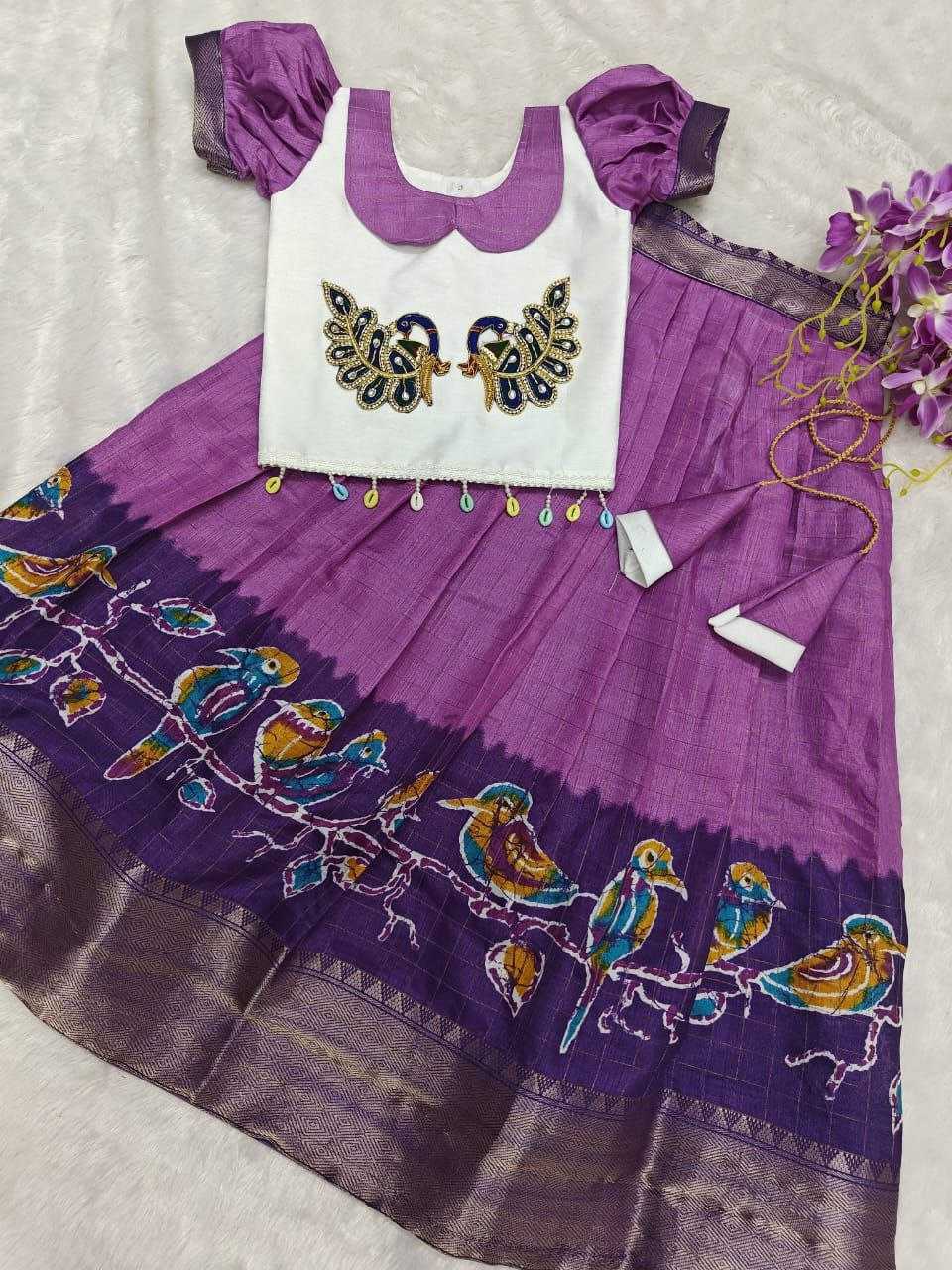 YNF BANGALORI SILK KESH189 VET21KIDS WEAR WHOLESALE KIDS LEHENGA TRADITIONAL OUTFITS KIDS LEHENGA FESTIVE WEAR KIDS WEDDING OUTFITS MANUFACTURER