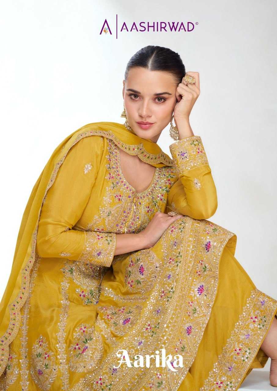 YNF CHINON AASHIRWAD KESH233 AARIKA CLOTHING BRANDS WHOLESALE SUIT ADN DRESS MANUFACTURER