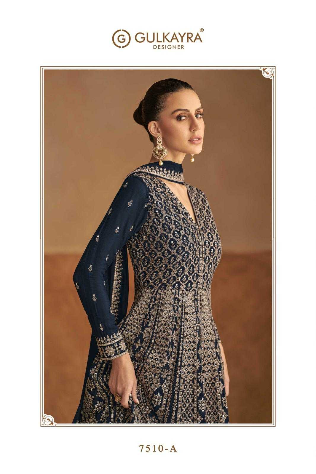 YNF CHINON GULKAYRA KESH235 NAGMA CLOTHING BRANDS WHOLESALE GOWN MANUFACTURER