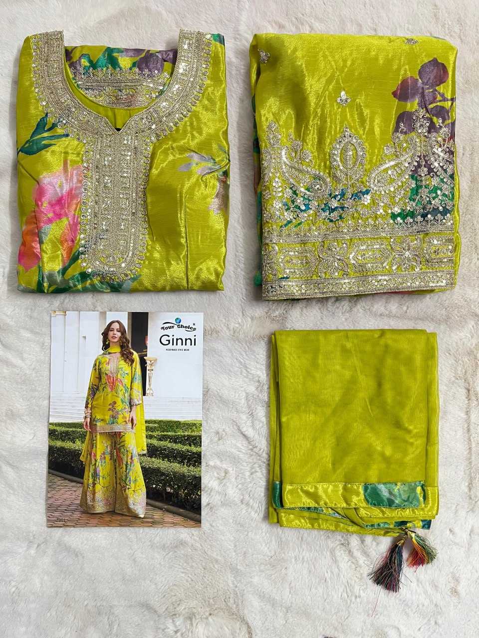 YNF CHINON GULZAR KESH233 GINNI CLOTHING BRANDS WHOLESALE SUIT MANUFACTURER