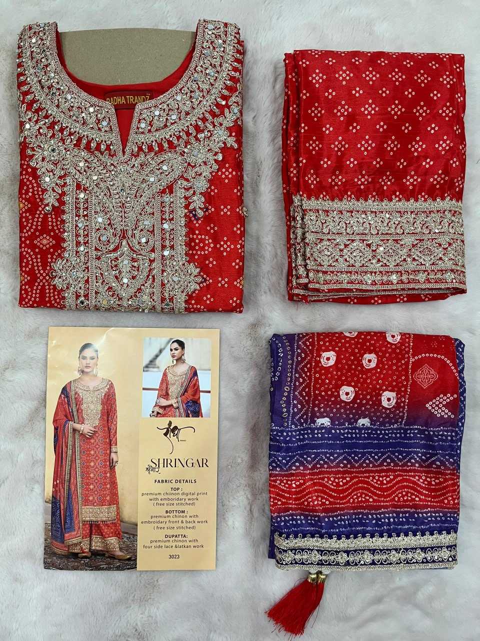 YNF CHINON RADHA TRENDZ KESH233 SHRINGAR CLOTHING BRANDS WHOLESALE SUITS MANUFACTURER