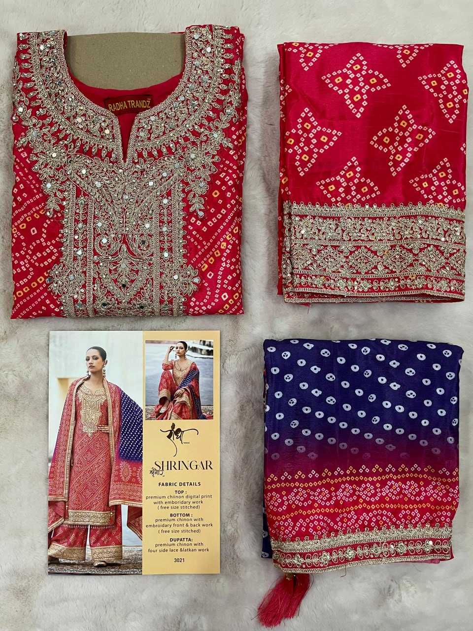 YNF CHINON RADHA TRENDZ KESH233 SHRINGAR CLOTHING BRANDS WHOLESALE SUITS MANUFACTURER