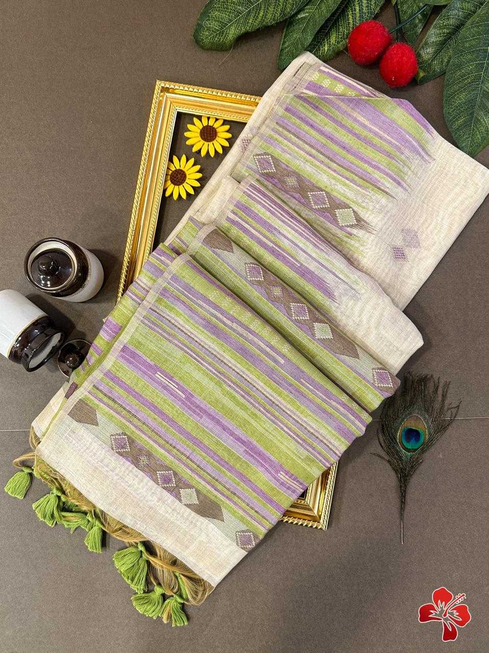 YNF COTTON KESH171 MUGA COTTON 209 SAREES WHOLESALE PRINTED COTTON SEQUENCE OFFICE WEAR SAREES MANUFACTURER