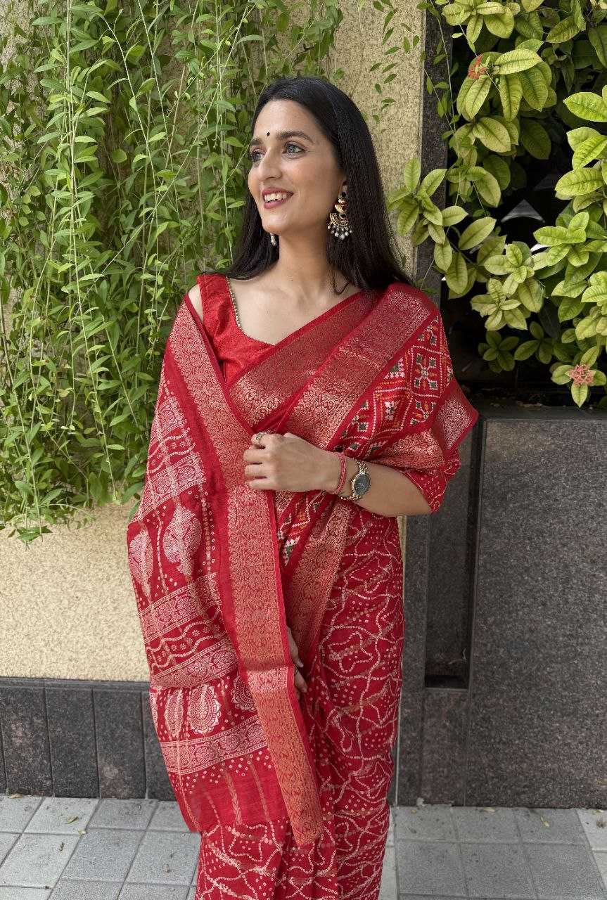 YNF COTTON SILK KESH117 RWC29 SAREES WHOLESALE COTTON RED SILK ZARI BORDER SAREES MANUFACTURER