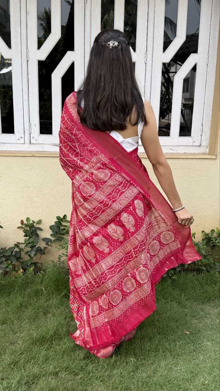 YNF COTTON SILK KESH117 RWC29 SAREES WHOLESALE COTTON RED SILK ZARI BORDER SAREES MANUFACTURER