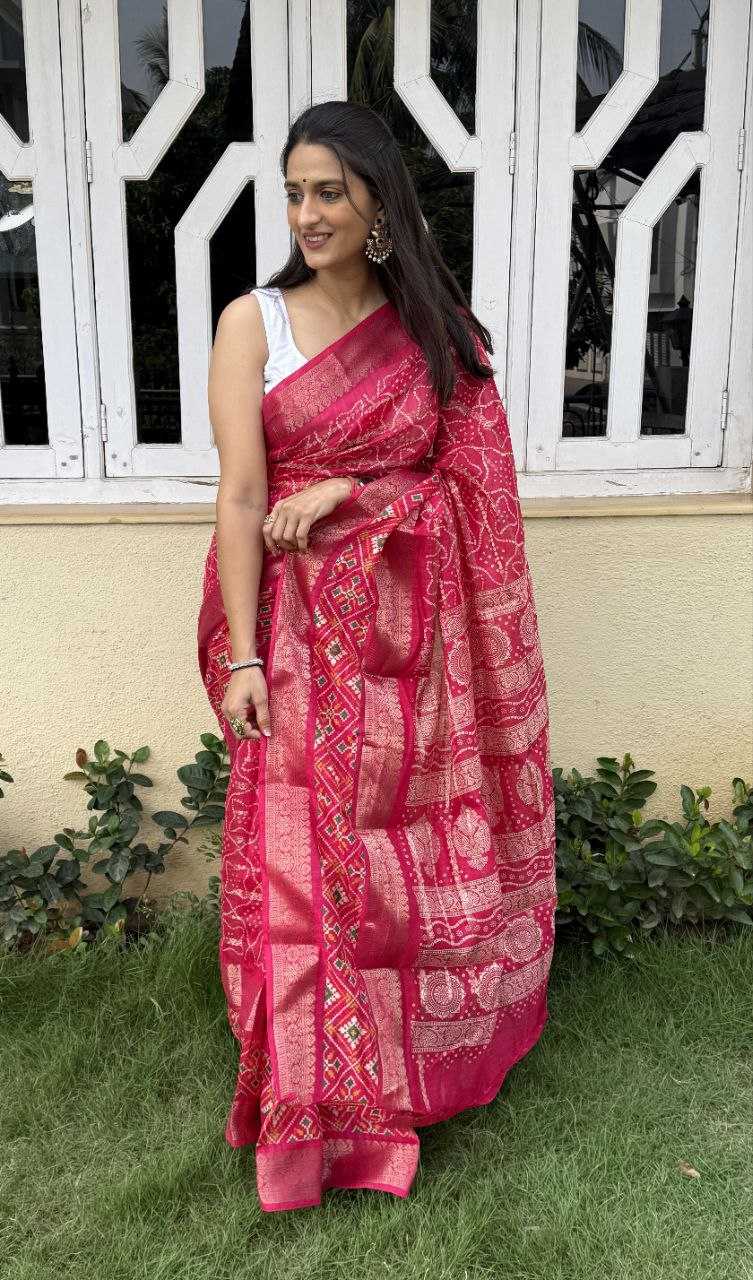 YNF COTTON SILK KESH117 RWC29 SAREES WHOLESALE COTTON RED SILK ZARI BORDER SAREES MANUFACTURER