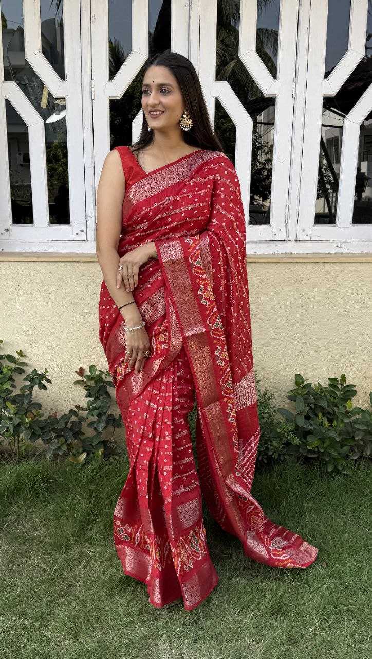 YNF COTTON SILK KESH117 RWC55 SAREES WHOLESALE SILK ZARI BORDER RED COTTON SAREES MANUFACTURER