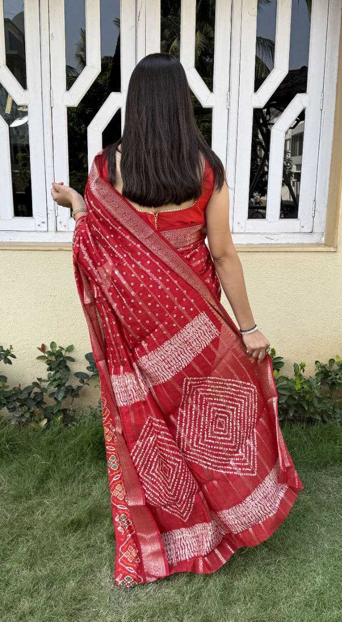 YNF COTTON SILK KESH117 RWC55 SAREES WHOLESALE SILK ZARI BORDER RED COTTON SAREES MANUFACTURER