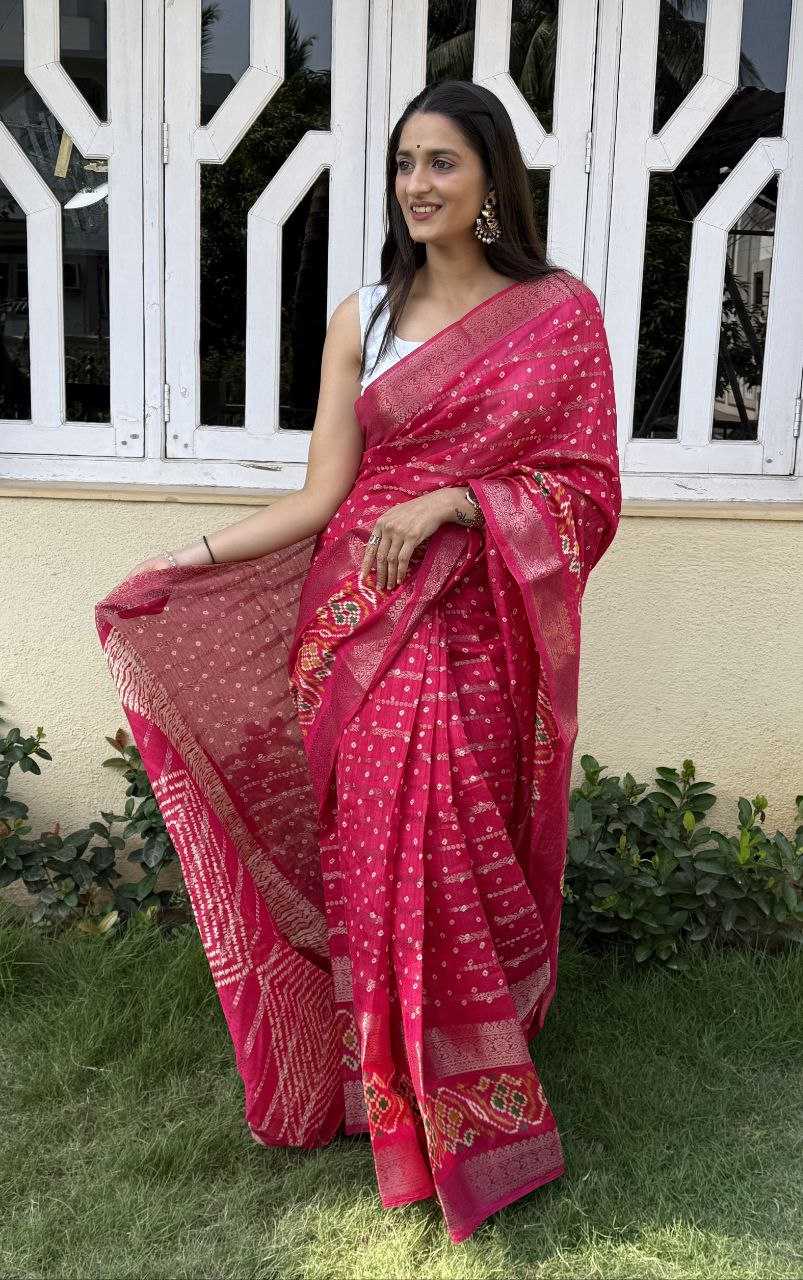 YNF COTTON SILK KESH117 RWC55 SAREES WHOLESALE SILK ZARI BORDER RED COTTON SAREES MANUFACTURER