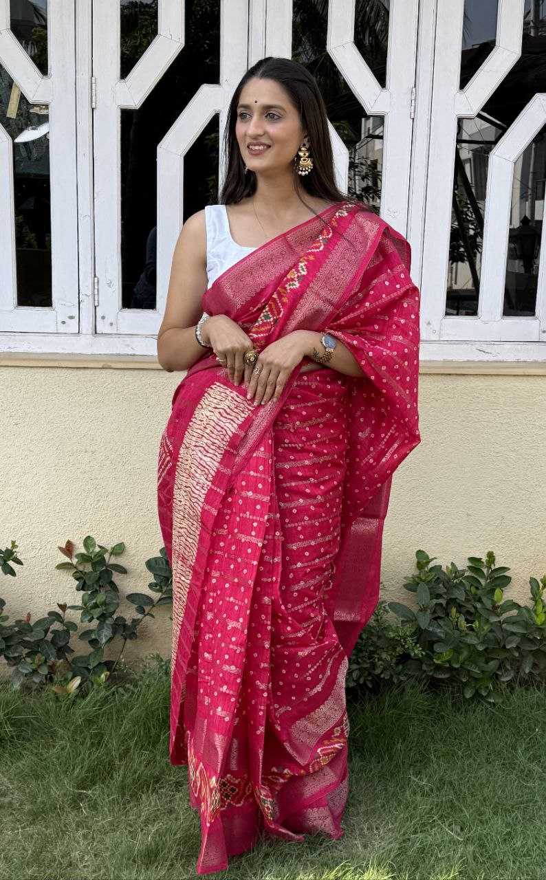 YNF COTTON SILK KESH117 RWC55 SAREES WHOLESALE SILK ZARI BORDER RED COTTON SAREES MANUFACTURER