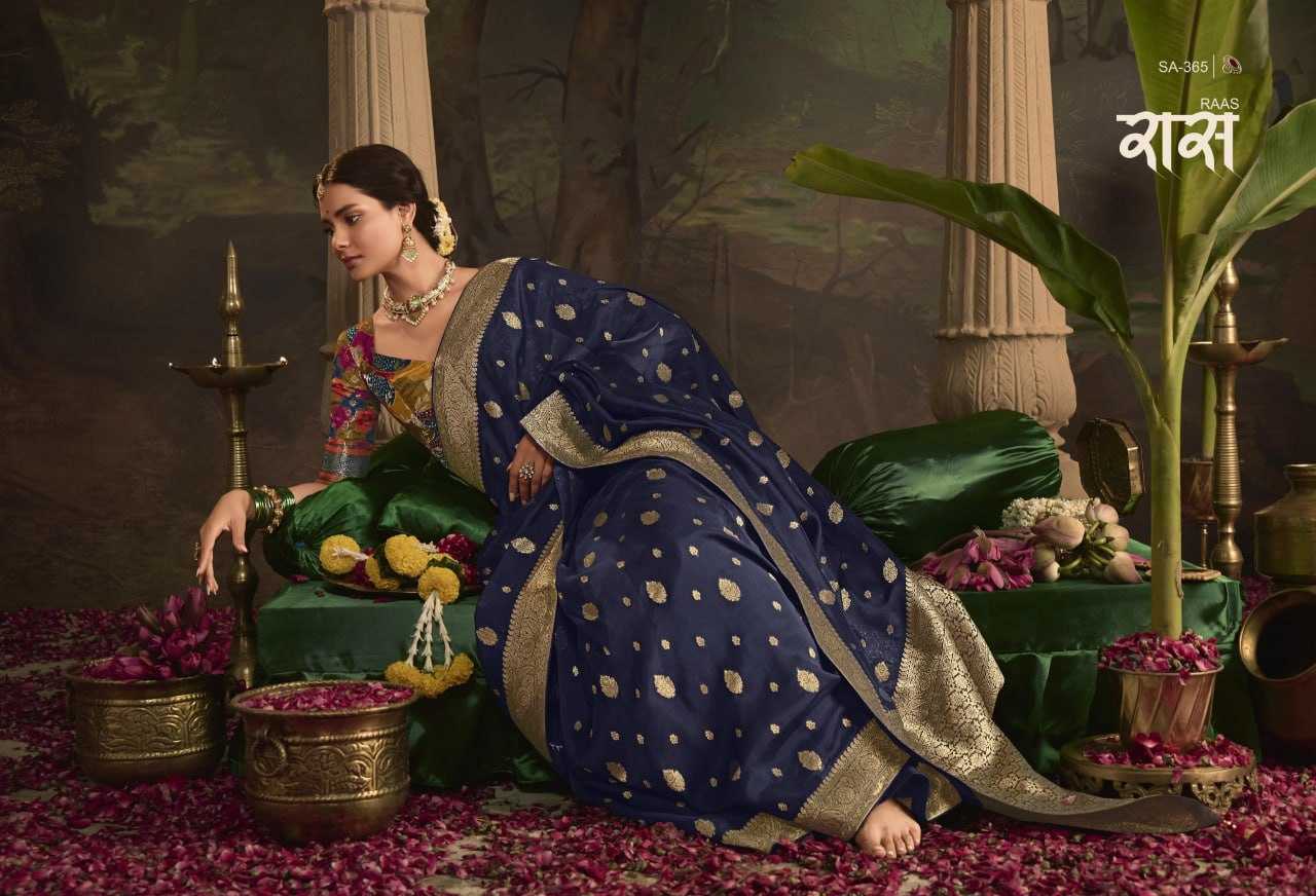 YNF CRAPE SILK KIMORA KESH235 RAAS CLOTHING BRANDS WHOLESALE SAREE MANUFACTURER