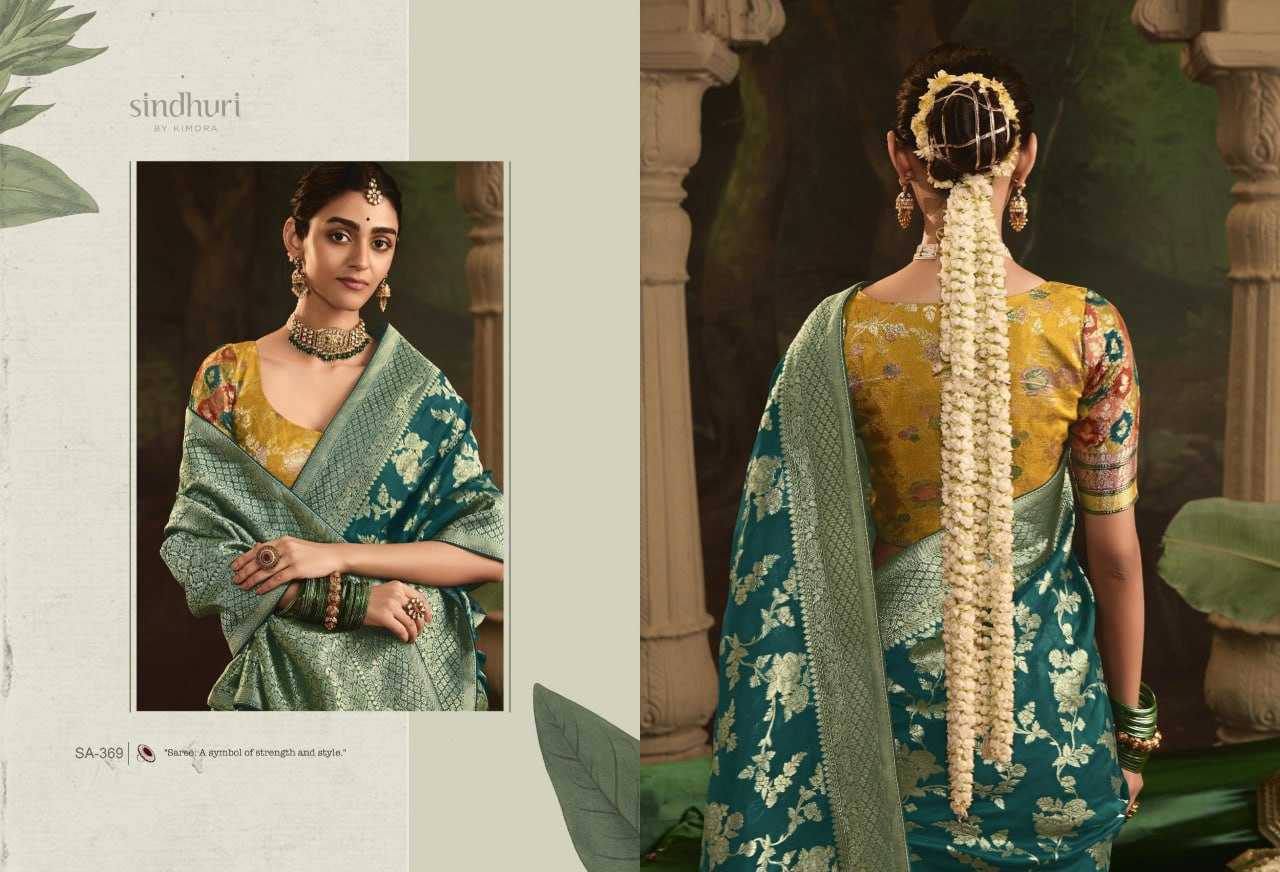 YNF CRAPE SILK KIMORA KESH235 RAAS CLOTHING BRANDS WHOLESALE SAREE MANUFACTURER