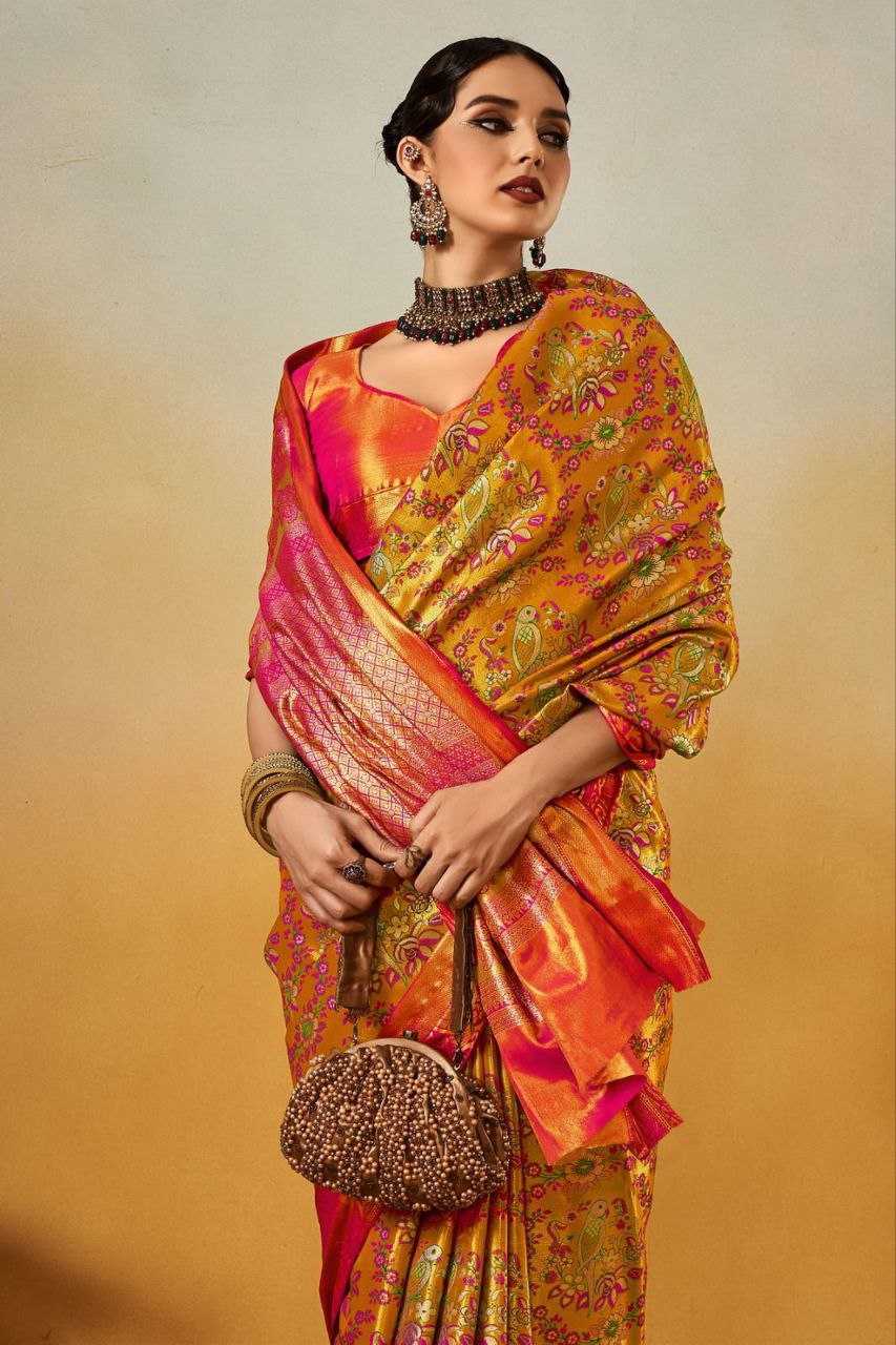 YNF DHARMAVARAM SILK SOSY RIN195 Dharmavaram CLOTHING BRANDS WHOLESALE SAREES MANUFACTURER